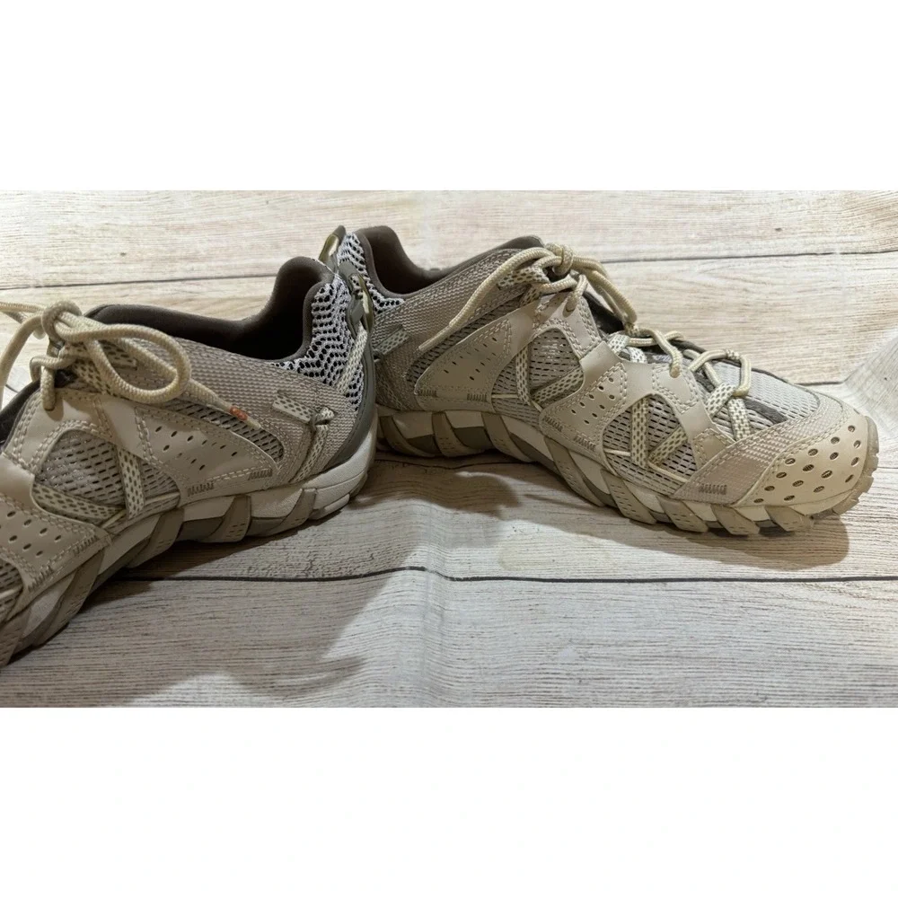 Womens Merrell Waterpro Maipo Champagne Shoes Hiking Outdoor Sz 9.5 Excellent